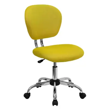 Flash Furniture H-2376-F-YEL-GG Chair, Swivel