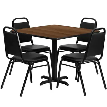 Flash Furniture HDBF1012-GG Chair & Table Set, Indoor