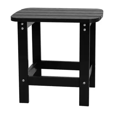 Flash Furniture JJ-T14001-BLK-GG Table, Outdoor