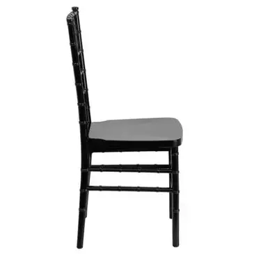 Flash Furniture LE-BLACK-GG Chair, Side, Stacking, Indoor