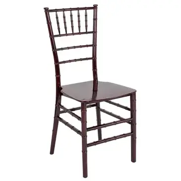Flash Furniture LE-MAHOGANY-M-GG Chair, Side, Stacking, Outdoor