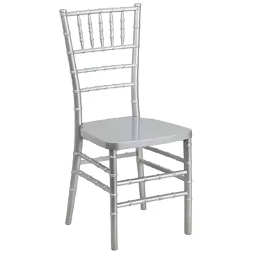 Flash Furniture LE-SILVER-GG Chair, Side, Stacking, Indoor