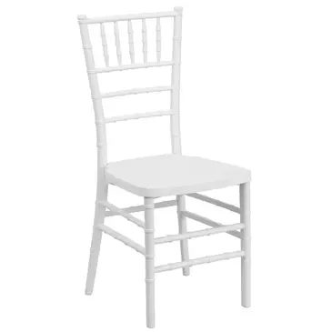 Flash Furniture LE-WHITE-GG Chair, Side, Stacking, Indoor
