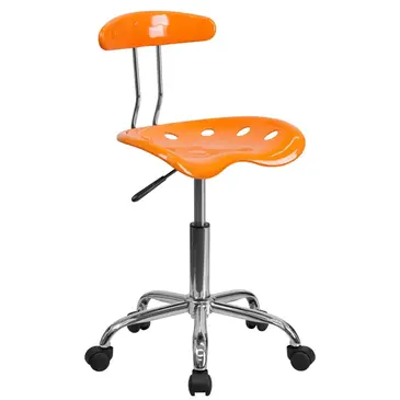 Flash Furniture LF-214-ORANGEYELLOW-GG Chair, Swivel