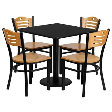Flash Furniture MD-0010-GG Chair & Table Set, Indoor