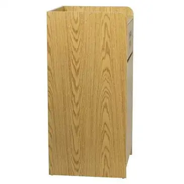 Flash Furniture MT-M8520-TRA-OAK-GG Trash Receptacle, Indoor