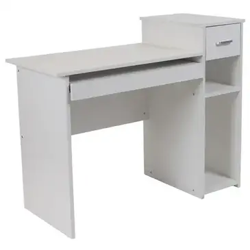 Flash Furniture NAN-NJ-HD3518-W-GG Office Table