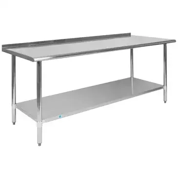 Flash Furniture NH-WT-3072BSP-GG Work Table,  63" - 72", Stainless Steel Top