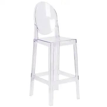 Flash Furniture OW-GHOSTBACK-29-GG Bar Stool, Outdoor