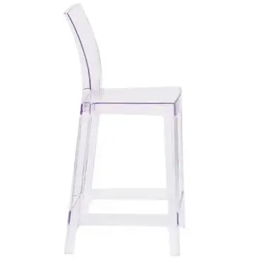 Flash Furniture OW-SQUAREBACK-24-GG Bar Stool, Outdoor