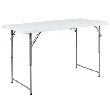 Flash Furniture RB-2448ADJ-2-GG Folding Table, Rectangle