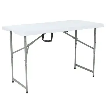 Flash Furniture RB-2448ADJ-GG Folding Table, Rectangle