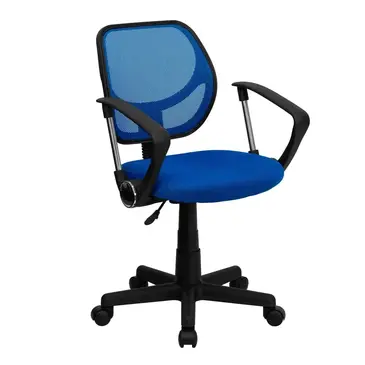 Flash Furniture WA-3074-BL-A-GG Chair, Swivel