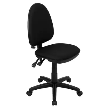 Flash Furniture WL-A654MG-BK-GG Chair, Swivel