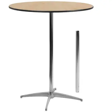 Flash Furniture XA-36-COTA-GG Table, Indoor, Adjustable Height