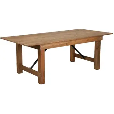 Flash Furniture XA-F-84X40-GG Table, Indoor, Dining Height