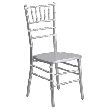 Flash Furniture XS-SILVER-GG Chair, Side, Stacking, Indoor
