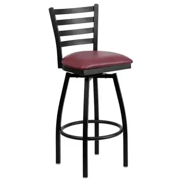 Flash Furniture XU-6F8B-LADSWVL-BURV-GG Bar Stool, Swivel, Indoor