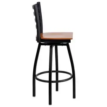 Flash Furniture XU-6F8B-LADSWVL-CHYW-GG Bar Stool, Swivel, Indoor