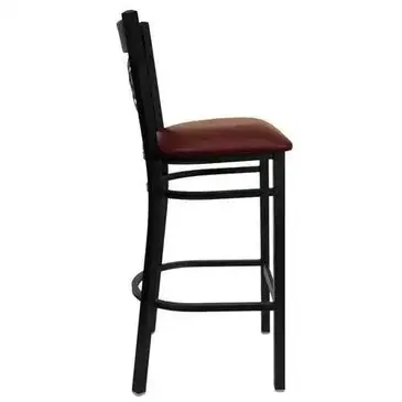 Flash Furniture XU-6F8BXBK-BAR-BURV-GG Bar Stool, Indoor