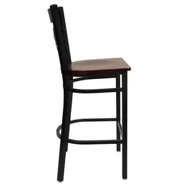 Flash Furniture XU-6F8BXBK-BAR-MAHW-GG Bar Stool, Indoor