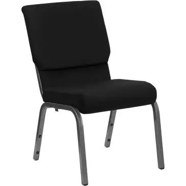 Flash Furniture XU-CH-60096-BK-SV-GG Chair, Side, Stacking, Indoor