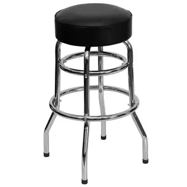 Flash Furniture XU-D-100-GG Bar Stool, Swivel, Indoor