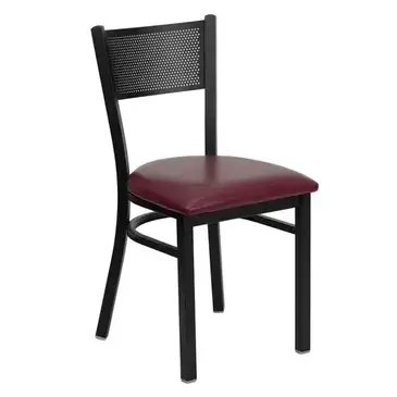 Flash Furniture XU-DG-60115-GRD-BURV-GG Chair, Side, Indoor