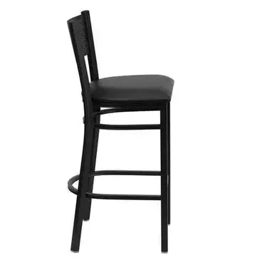 Flash Furniture XU-DG-60116-GRD-BAR-BLKV-GG Bar Stool, Indoor