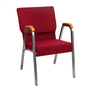 Flash Furniture XU-DG-60156-BUR-GG Chair, Armchair, Stacking, Indoor
