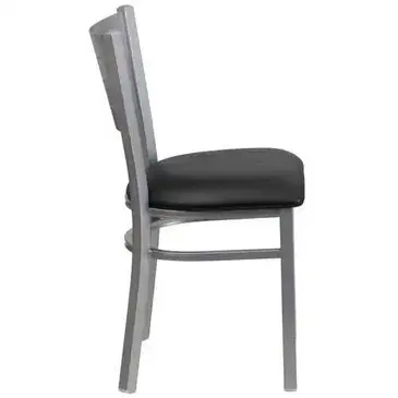 Flash Furniture XU-DG-60401-BLKV-GG Chair, Side, Indoor