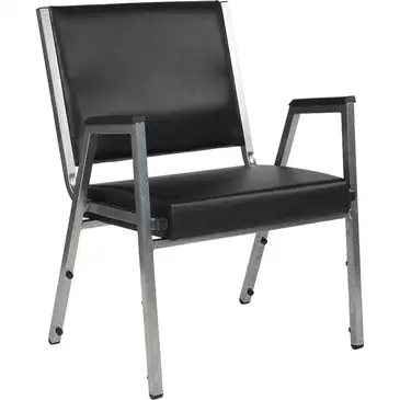 Flash Furniture XU-DG-60443-670-1-BK-VY-GG Chair, Armchair, Stacking, Indoor