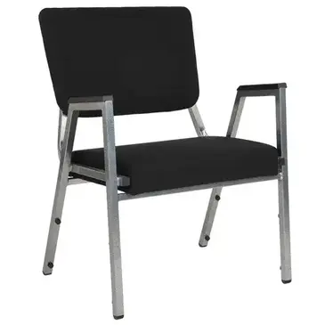 Flash Furniture XU-DG-60443-670-2-BK-GG Chair, Armchair, Stacking, Indoor