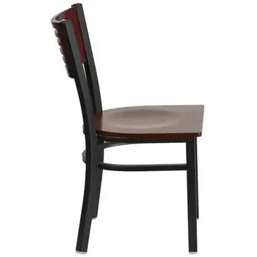 Flash Furniture XU-DG-6G5B-MAH-MTL-GG Chair, Side, Indoor
