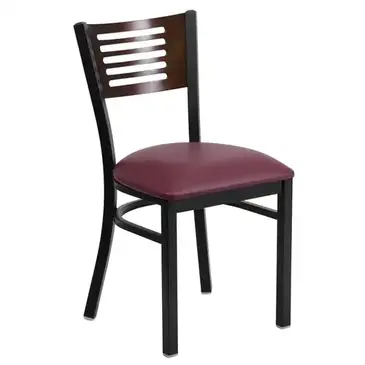 Flash Furniture XU-DG-6G5B-WAL-BURV-GG Chair, Side, Indoor