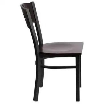 Flash Furniture XU-DG-6Y2B-WAL-MTL-GG Chair, Side, Indoor