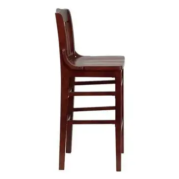 Flash Furniture XU-DG-W0006BAR-MAH-GG Bar Stool, Indoor