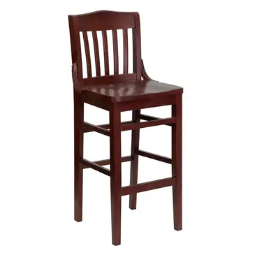 Flash Furniture XU-DG-W0006BAR-MAH-GG Bar Stool, Indoor