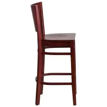 Flash Furniture XU-DG-W0094BAR-MAH-MAH-GG Bar Stool, Indoor