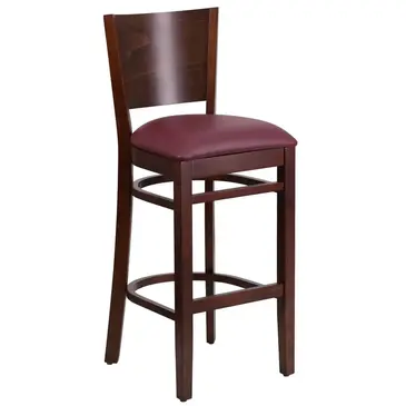 Flash Furniture XU-DG-W0094BAR-WAL-BURV-GG Bar Stool, Indoor