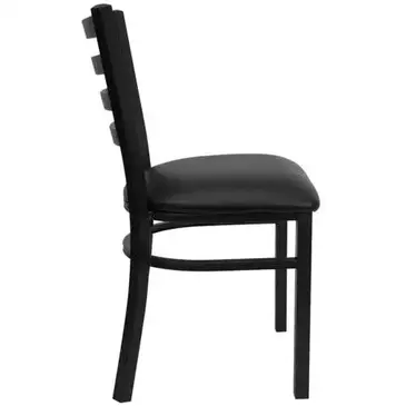 Flash Furniture XU-DG694BLAD-BLKV-GG Chair, Side, Indoor