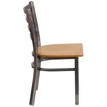 Flash Furniture XU-DG694BLAD-CLR-NATW-GG Chair, Side, Indoor