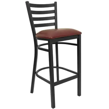 Flash Furniture XU-DG697BLAD-BAR-BURV-GG Bar Stool, Indoor