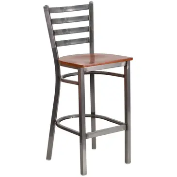 Flash Furniture XU-DG697BLAD-CLR-BAR-CHYW-GG Bar Stool, Indoor