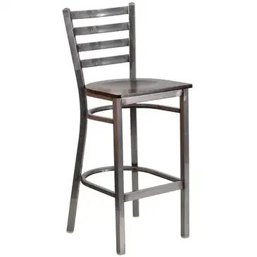 Flash Furniture XU-DG697BLAD-CLR-BAR-WALW-GG Bar Stool, Indoor