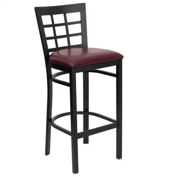 Flash Furniture XU-DG6R7BWIN-BAR-BURV-GG Bar Stool, Indoor