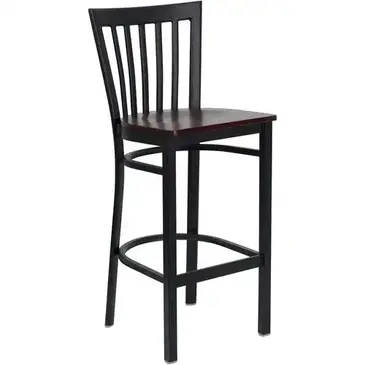 Flash Furniture XU-DG6R8BSCH-BAR-MAHW-GG Bar Stool, Indoor