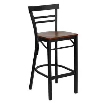 Flash Furniture XU-DG6R9BLAD-BAR-CHYW-GG Bar Stool, Indoor