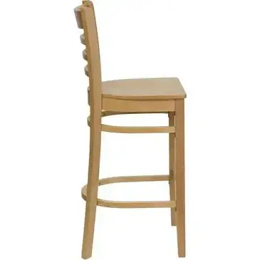 Flash Furniture XU-DGW0005BARLAD-NAT-GG Bar Stool, Indoor