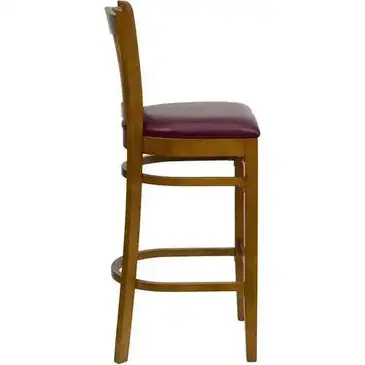 Flash Furniture XU-DGW0008BARVRT-CHY-BURV-GG Bar Stool, Indoor